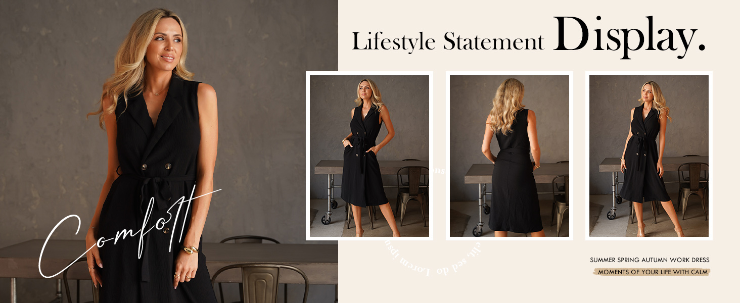 GRACE KARIN Women Casual Summer Dress 2024