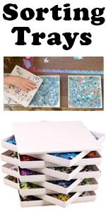 puzzle sorting trays