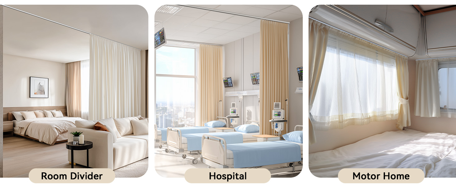 Hospital Curtain Track RV Curtain Track