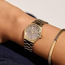 オリビアバートン 腕時計 ワンダーランド レインボー ゴールド メッシュ 稼働中 オリビアバートン 腕時計 ワンダーランド レインボー ゴールド