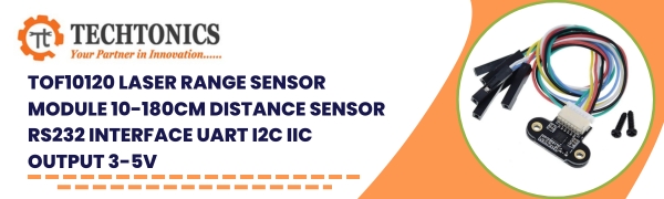 TECHTONICS TOF10120 Laser Range Sensor Module 10-180cm Distance Sensor ...