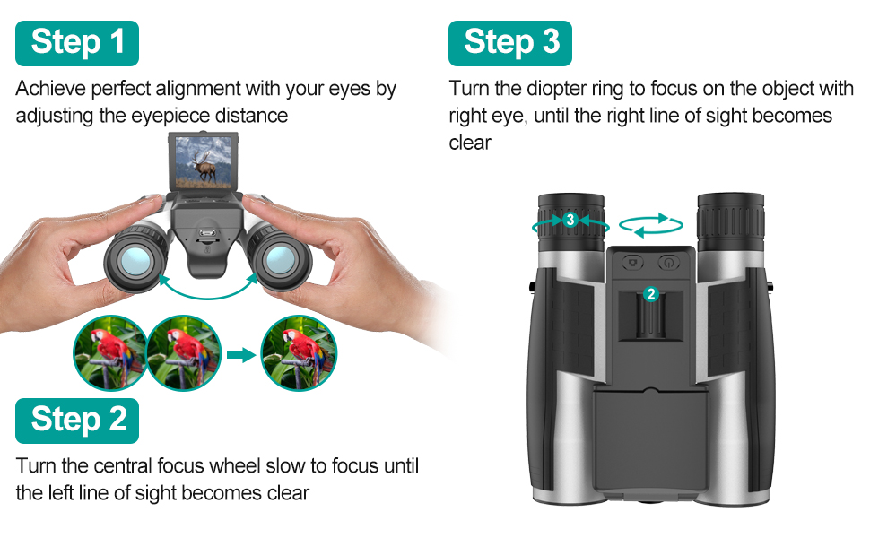 binoculars with camera