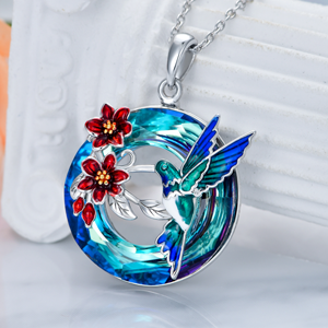 hummingbird necklace