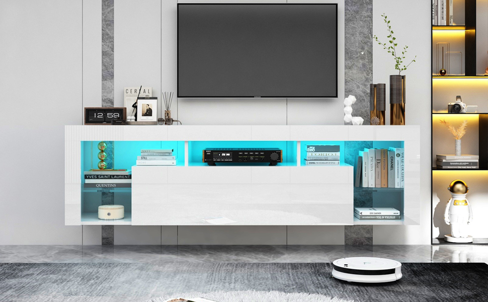 tv stand white