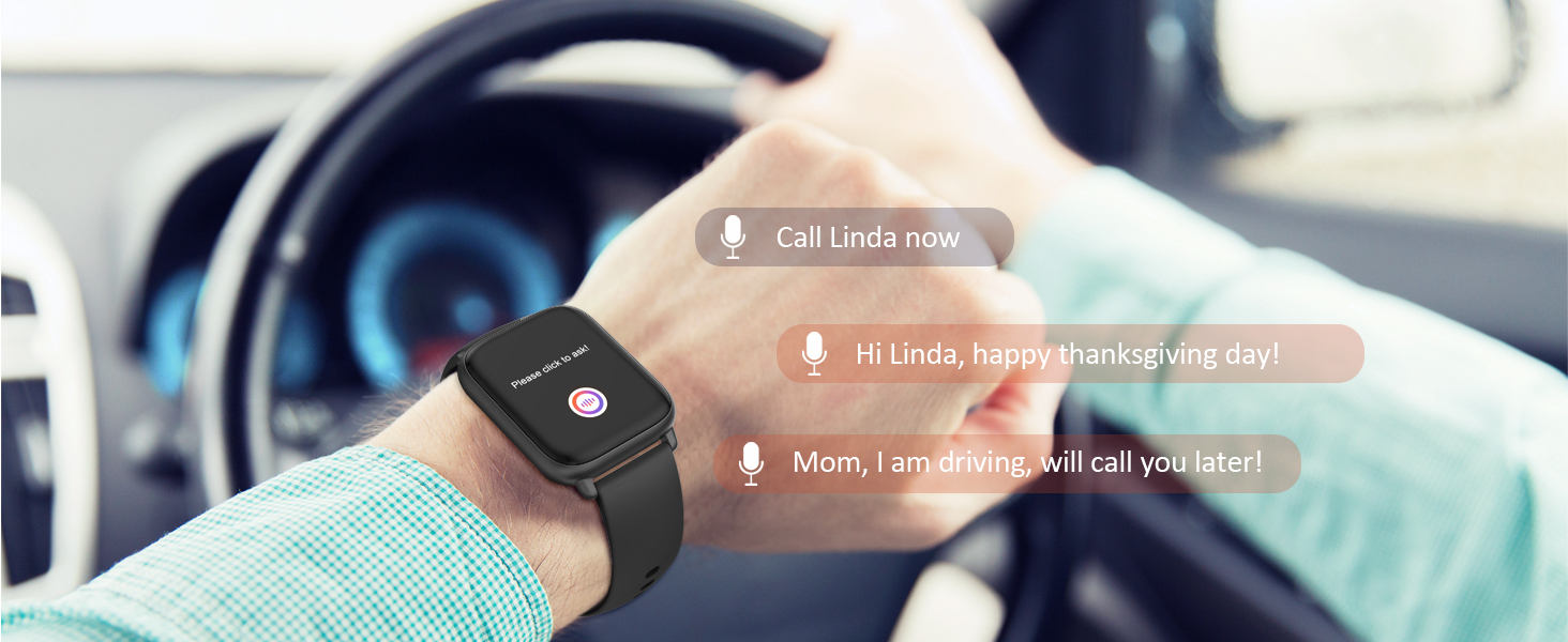 Smart Watches w Bluetooth Calling Dial for women men