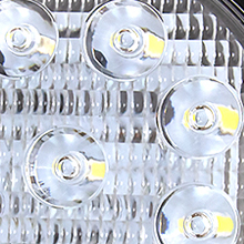 4 inch 27W spot beam round led work light, 6000k, white color