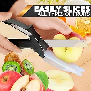 fruit vegetable cutter multi purpose vegetable slicer baby food scissors kitchen sicccors onion 