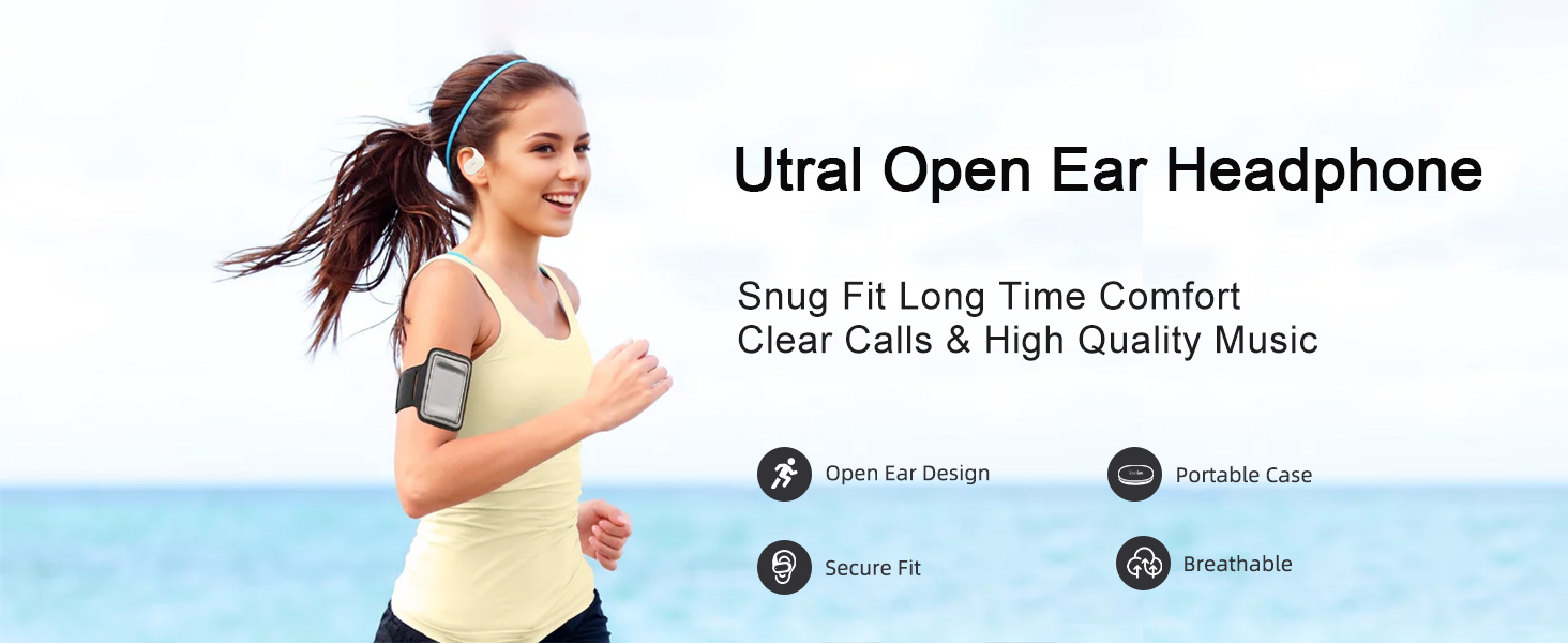 sport open ear headpone