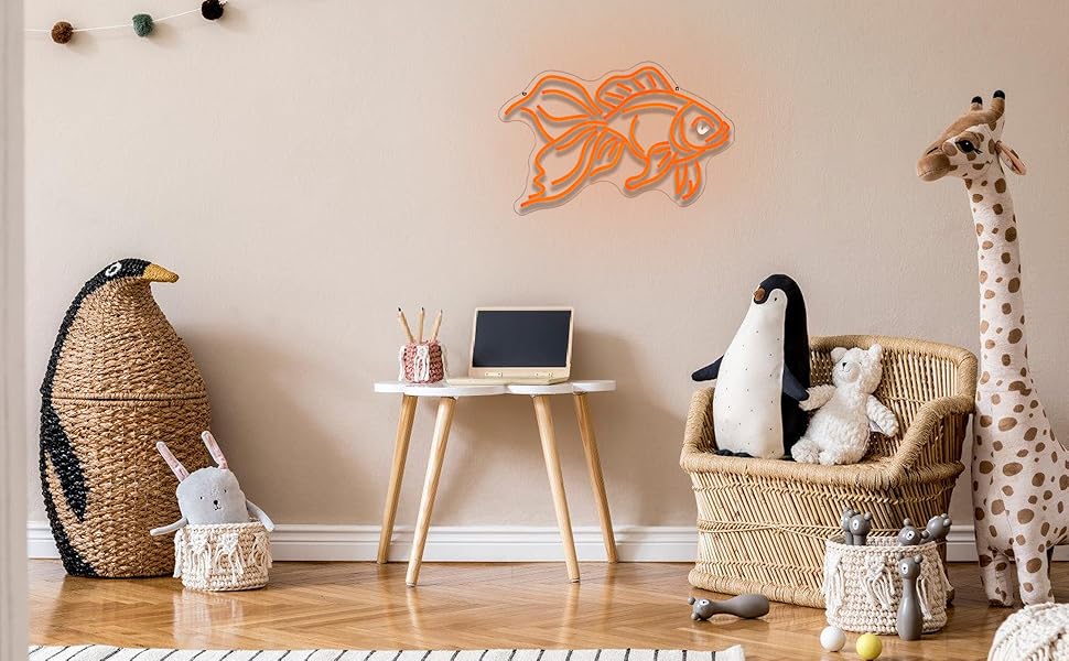 Neon Light sign for wall