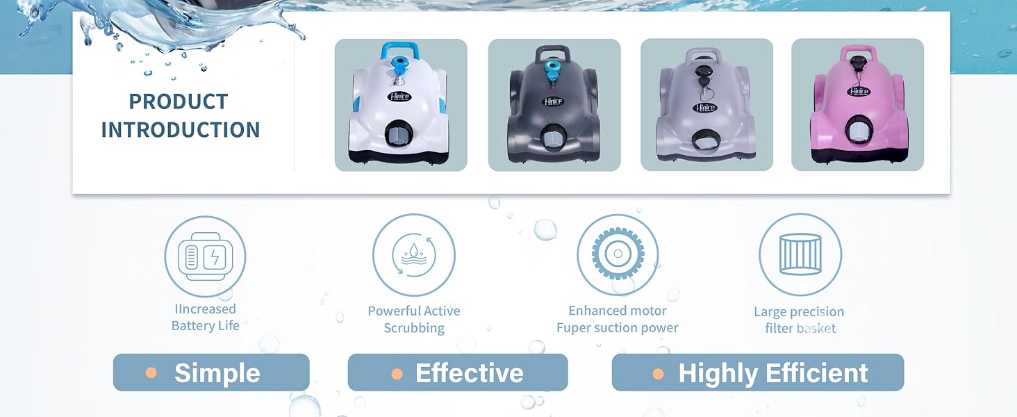 泳池机器人2代 黑色 桌面 2