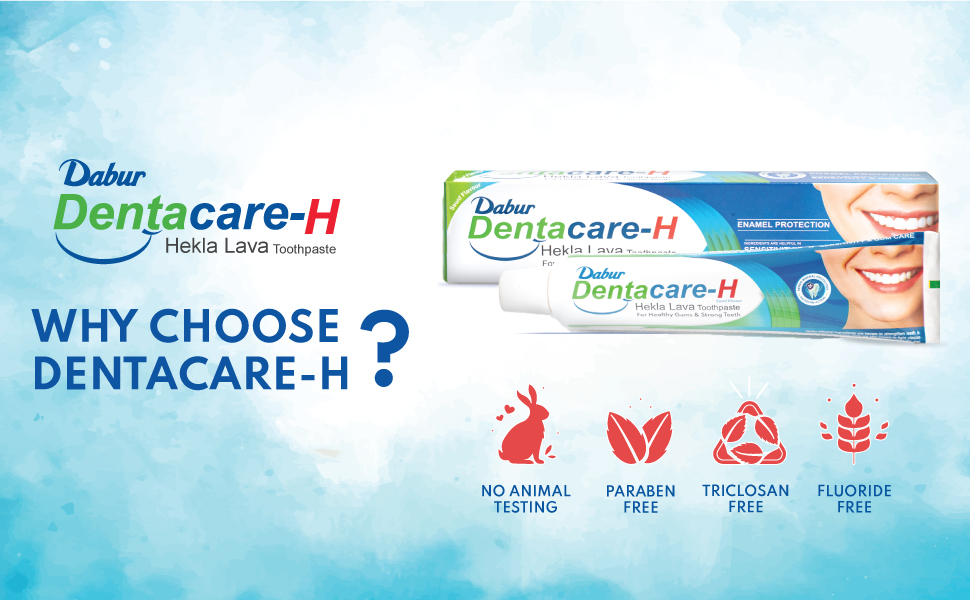 Buy Dabur DentacareH Hekla Lava Toothpaste (Saunf Flavour) 100g