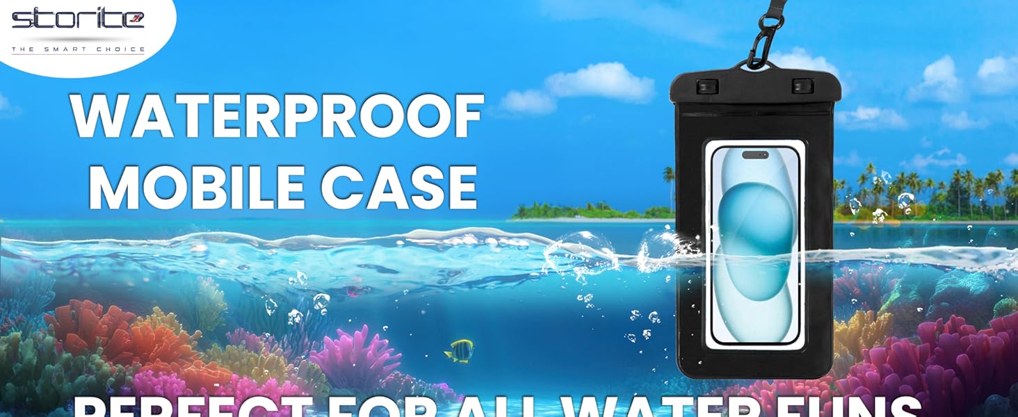 BlackBorder Waterproof Mobile Pouch