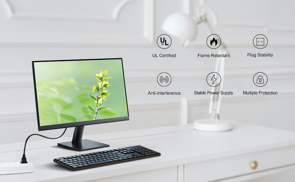 2 prong ac power cord