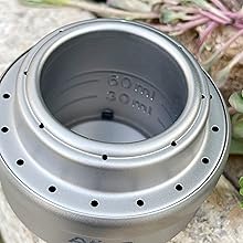 Titanium Alcohol Stove