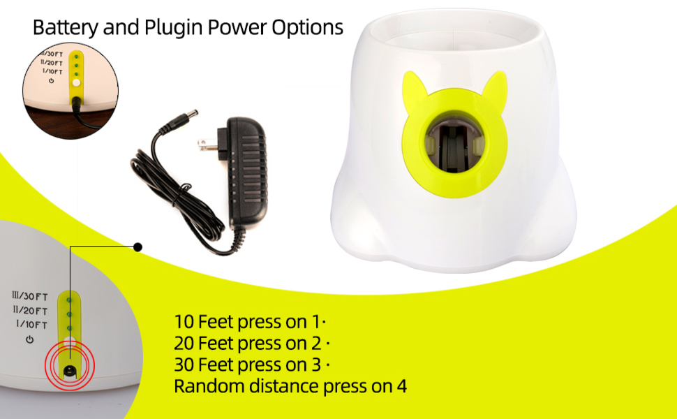 Automatic Dog Ball Thrower Launcher Dog Fetch Machine for