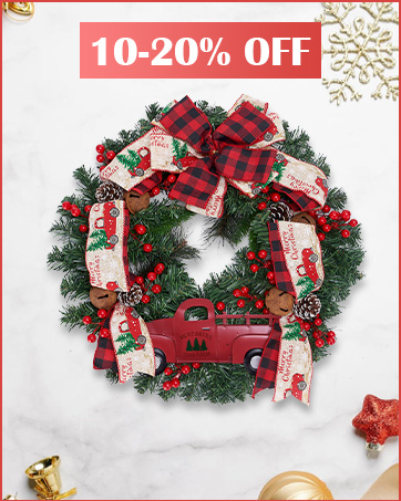 ナンキンハゼのミニリースハ―フリース　New year wreath ナンキンハゼのミニリースハ―フリースNew year wreath