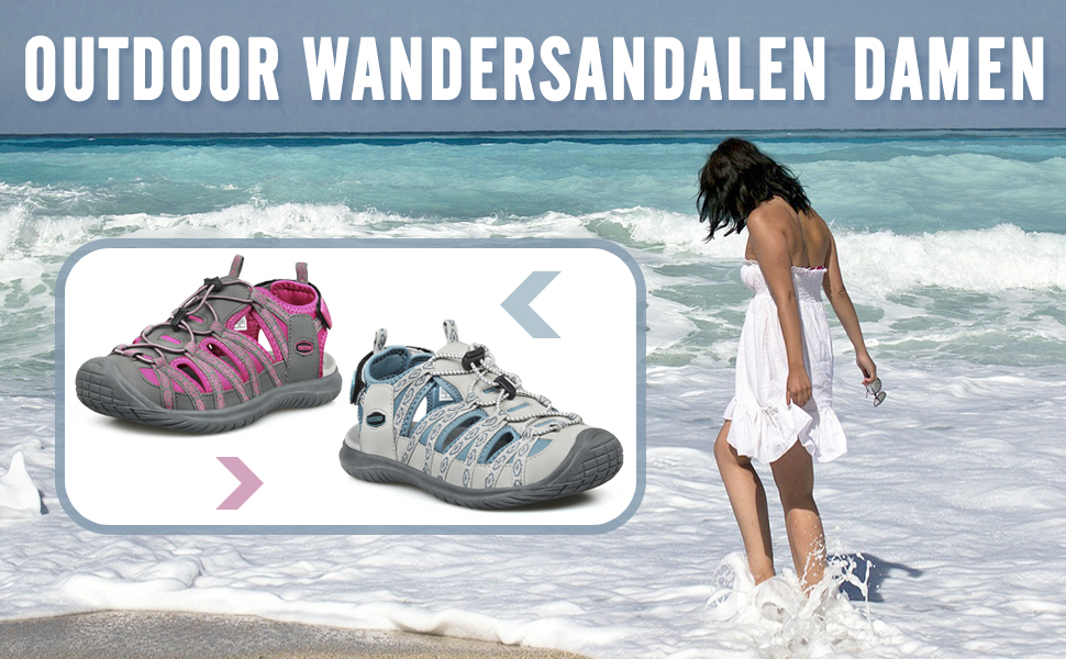 Outdoor hiking sandals for women
