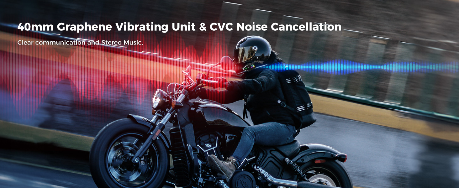 Motorbike Intercom Headset