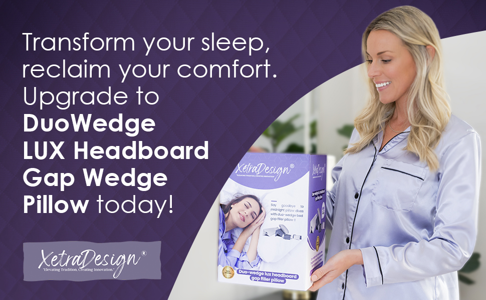 xetraDesign bed mattress wedge pillow headboard gap filler 07