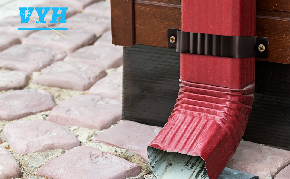 VYH Downspout Adapter Gutter Downspout Strap 2x3 Leader