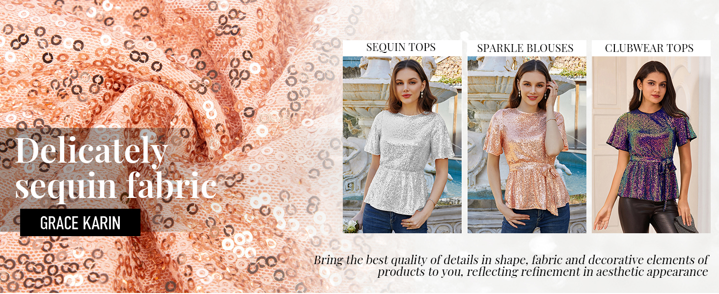 SEQUIN TOPS