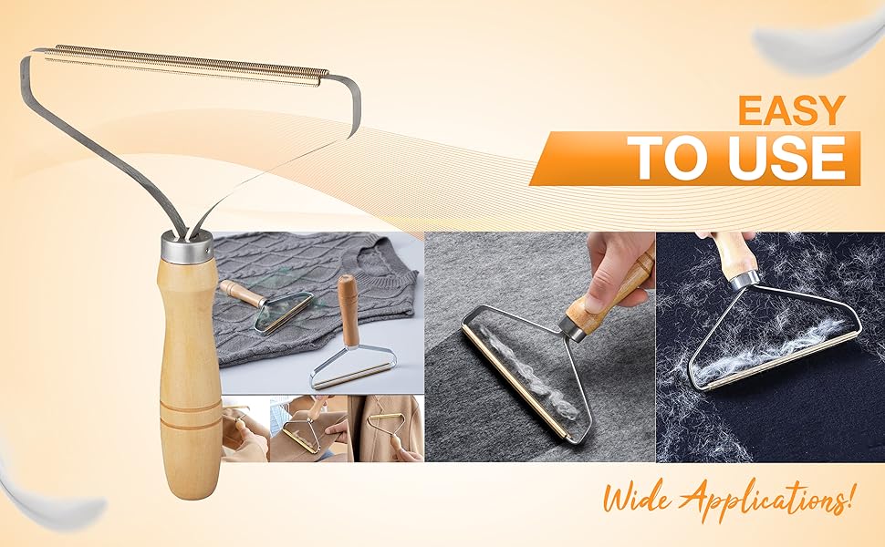 Blue Iris Pro Lint Remover Carpet Scraper Tool Pack of 2 Double