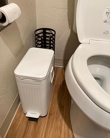 Bathroom trash can