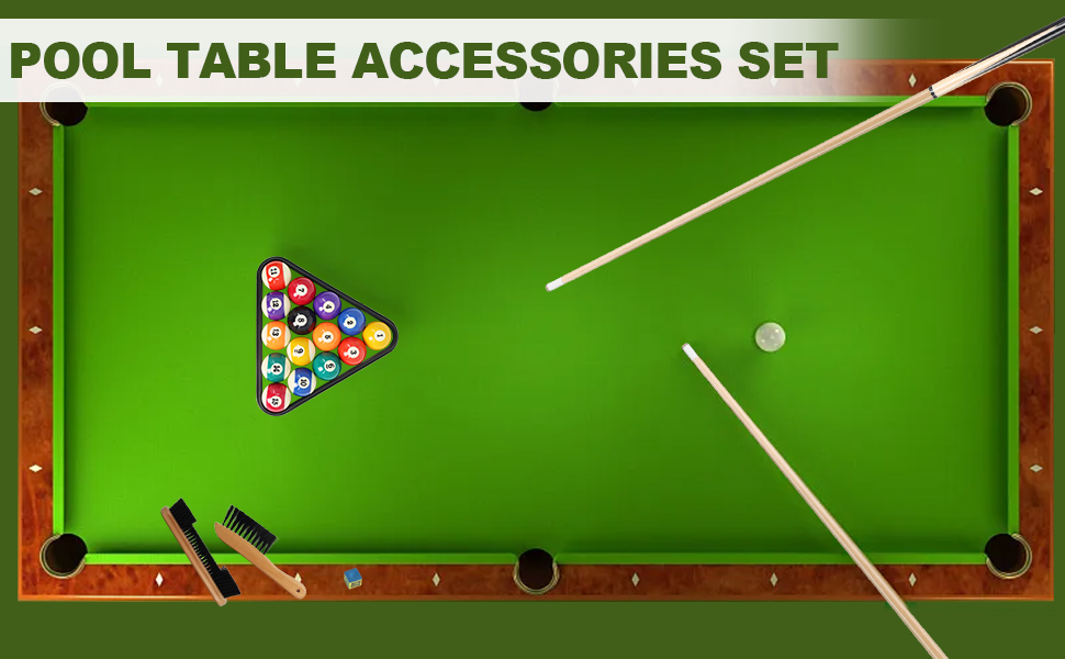 Pool Table Accessories Pool Balls Billiard Set with