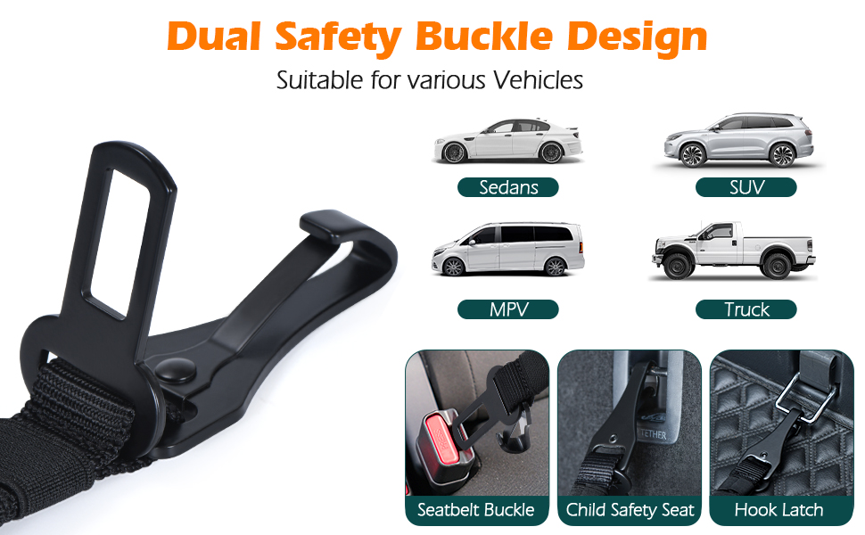 dog car harness seat belt