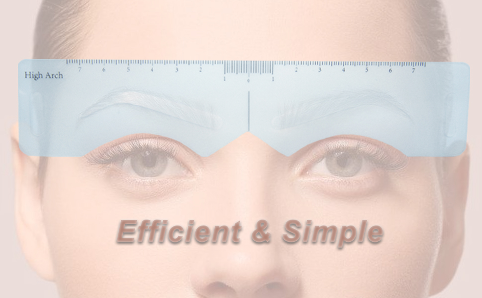 eyebrow shape reusable for beginners