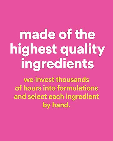 made of the highest quality ingredients