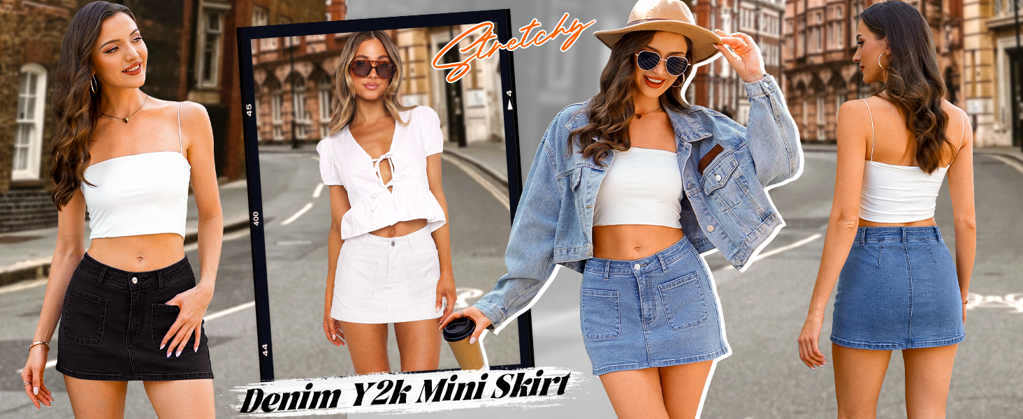 Mini Skirt with Pockets