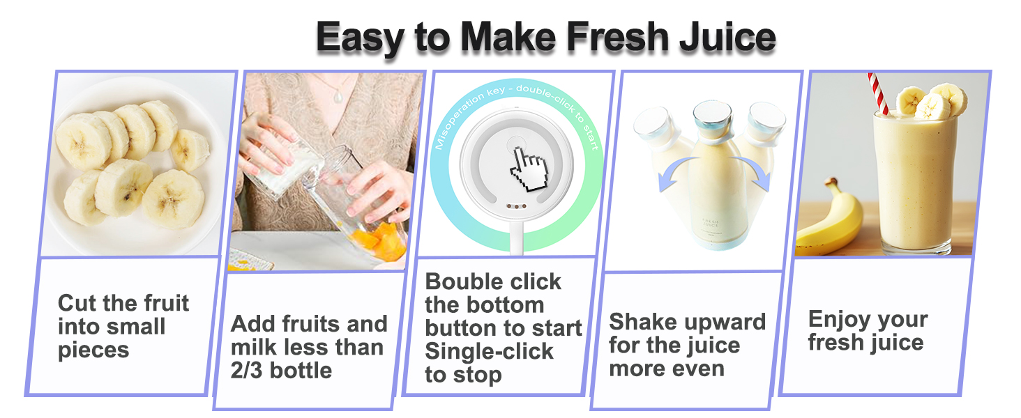 Easy to make fresh juice