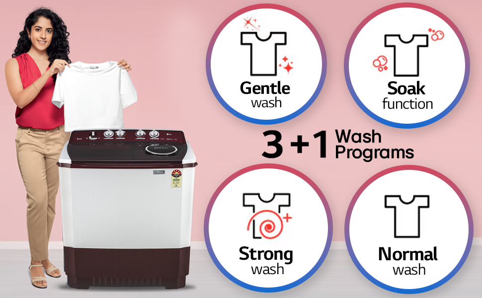 3 +1 Wash Programs 