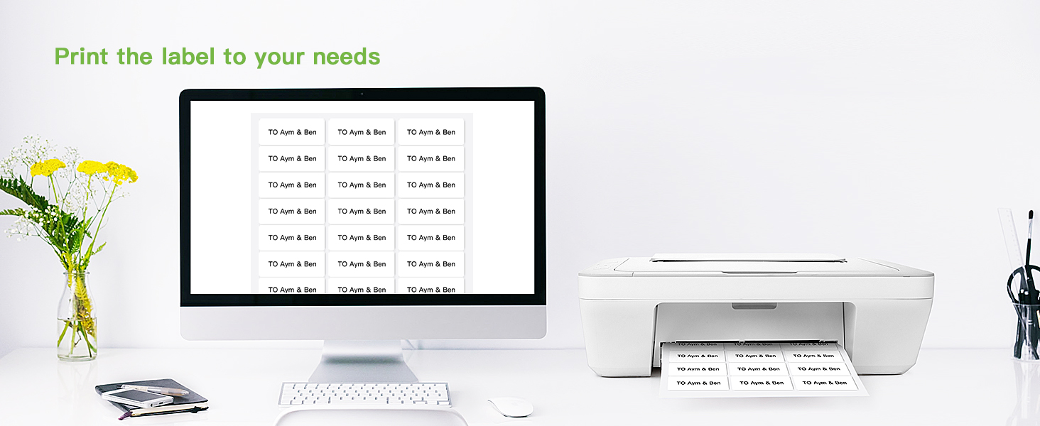 Address Labels, 1" x 25/8" NELKO Shipping Address Labels