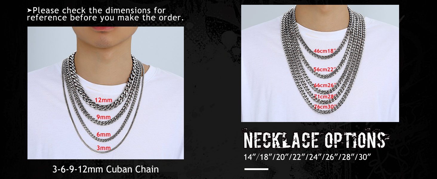 cuban link chain for men