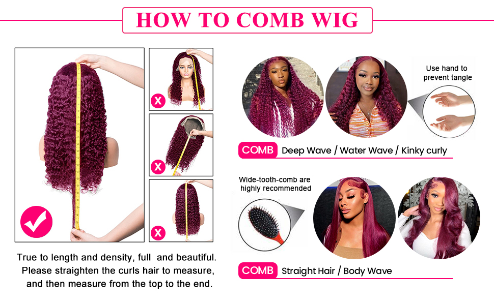red human hair wigs
