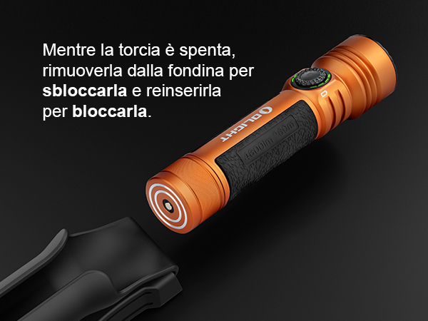 OLIGHT Seeker 4 Pro Torcia LED Ricaricabile ad Alta Potenza