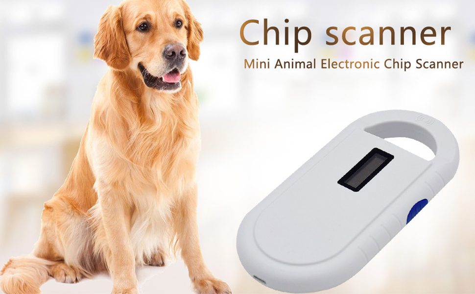 Pet ID Microchip Scanner,Universal Portable Handheld
