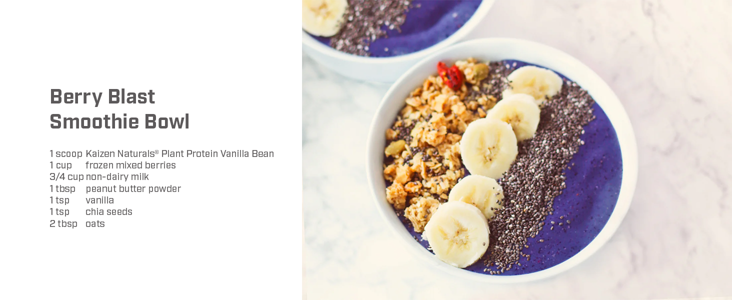 Berry Blast Smoothie Bowl