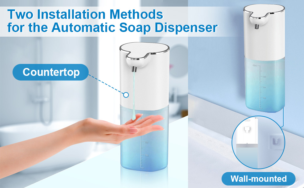 Automatic Soap Dispenser, Auto Soap Dispenser Touchless 400ml/14.1oz