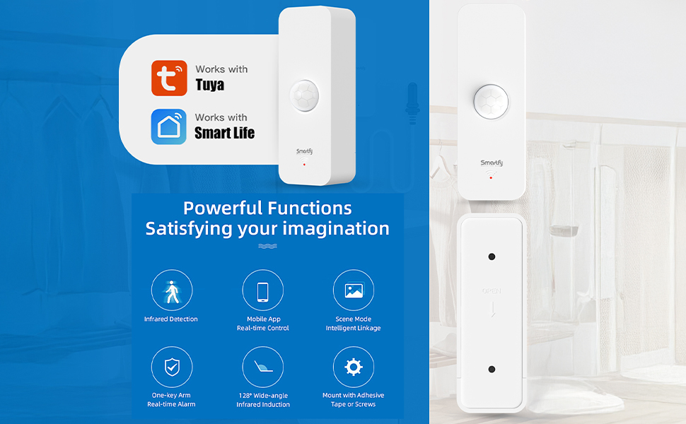 Tuya PIR Motion Sensor