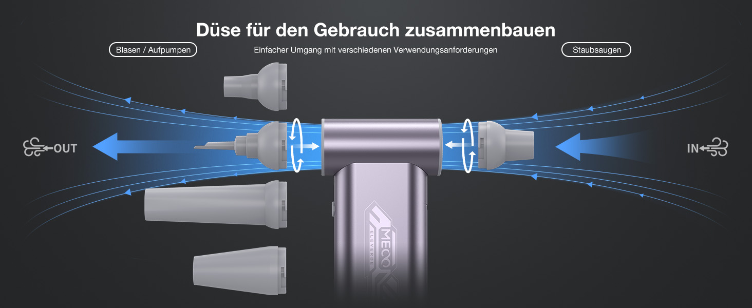 PC Reinigung Druckluft