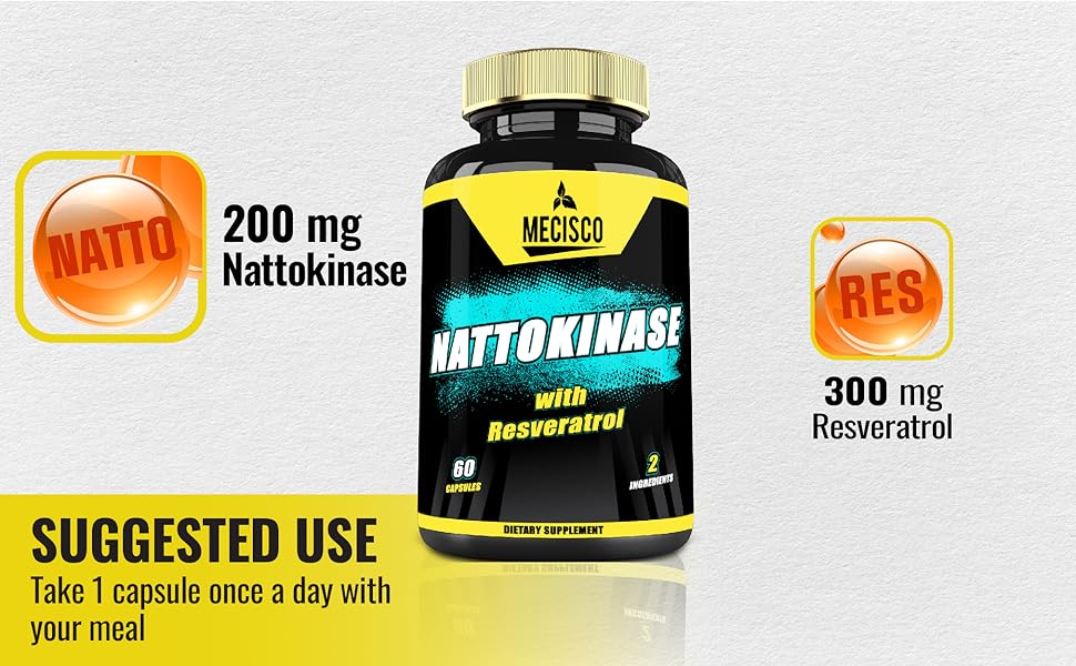 M86. Nattokinase - 3200 mg - 60 caps