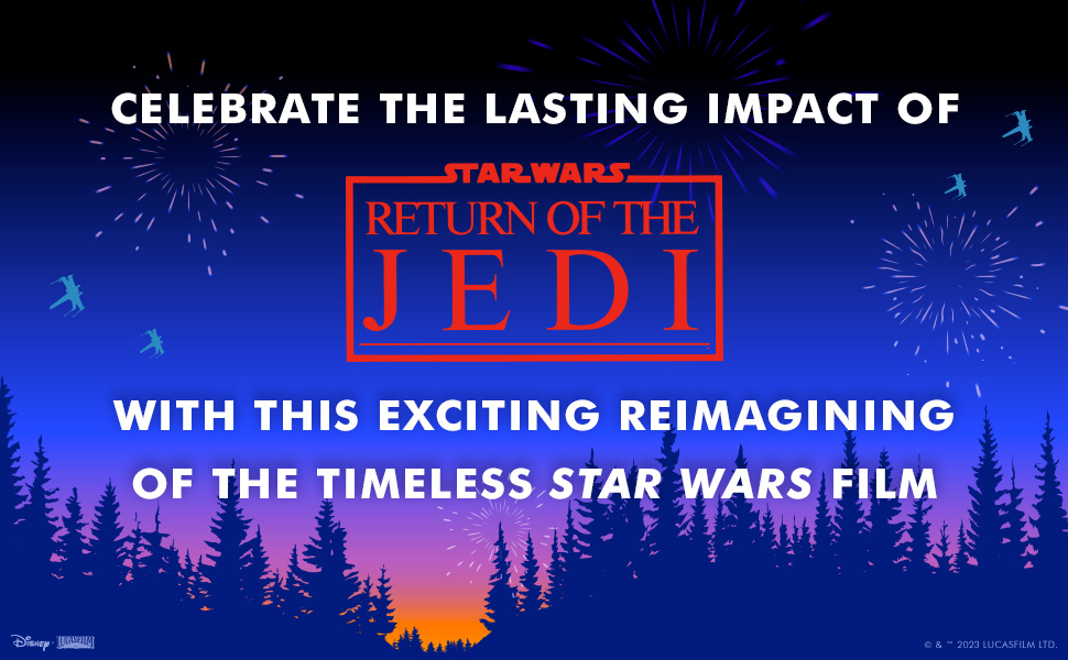 Celebrate the lasting impact of Return of the Jedi with this reimagining of the classic film