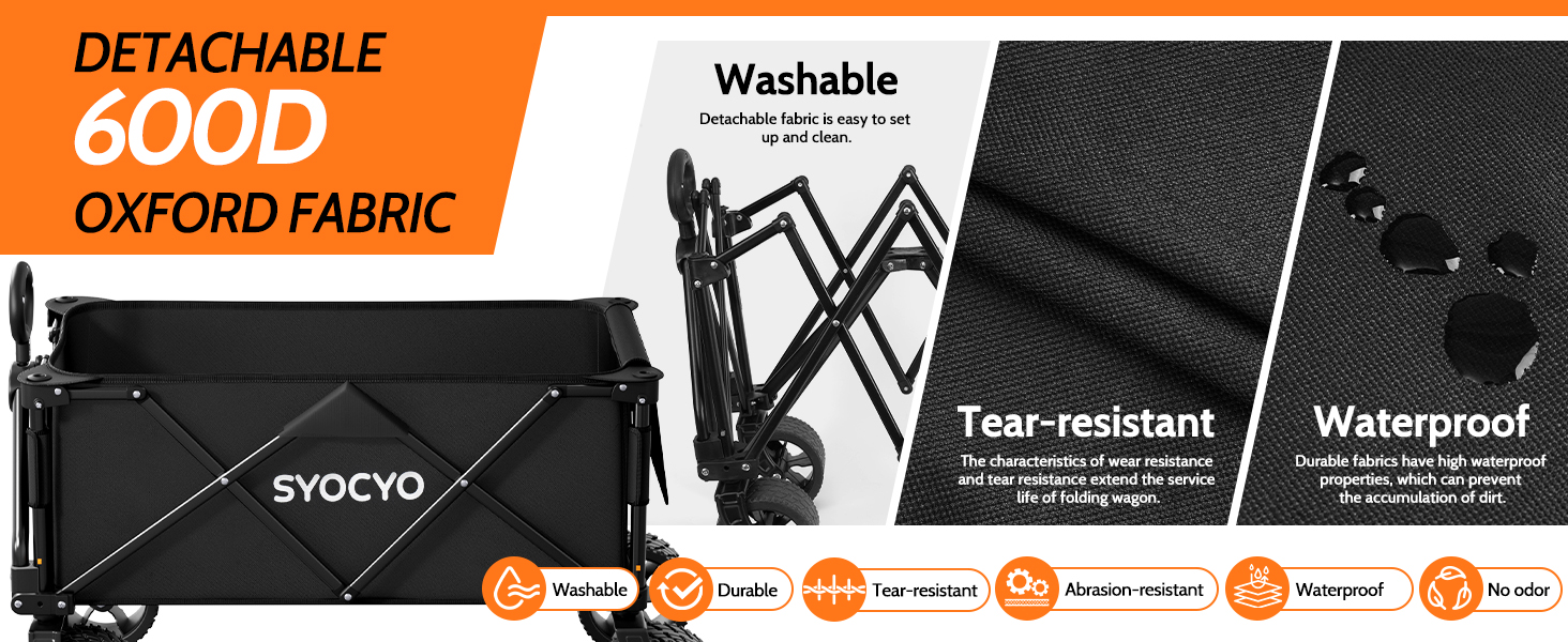 collapsible beach wagon