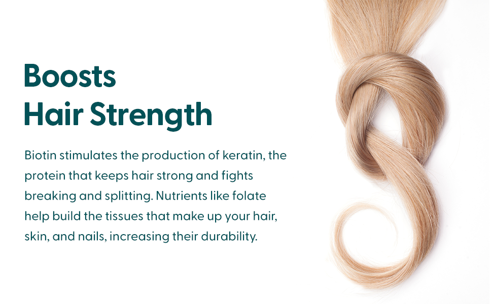 Boosts Hair Strength