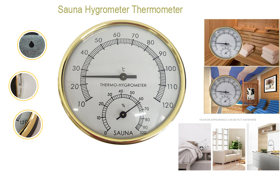 Saunaraum Hygrometer Thermometer