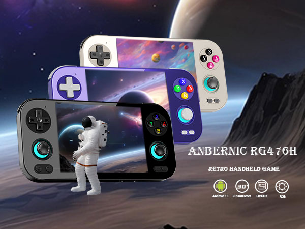 Amazon.com: RG476H Retro Game Console Android 13 System Unisoc
