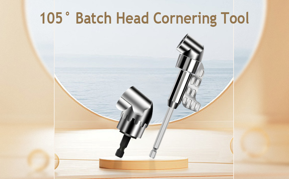 带多功能弯头螺丝刀头的角形工具螺丝座